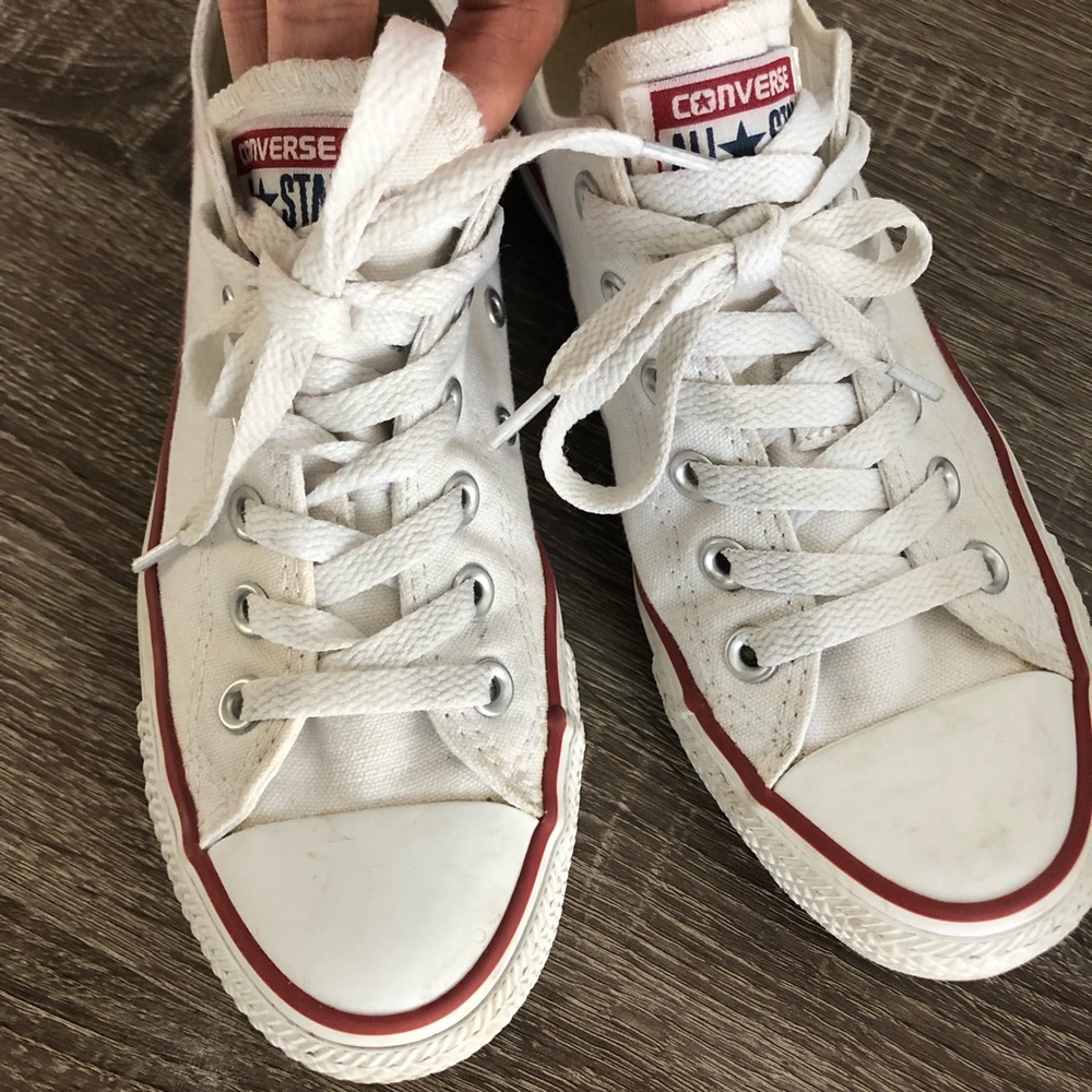 white converse